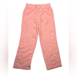 Athleta Retreat Linen High Rise Wide Leg Pant